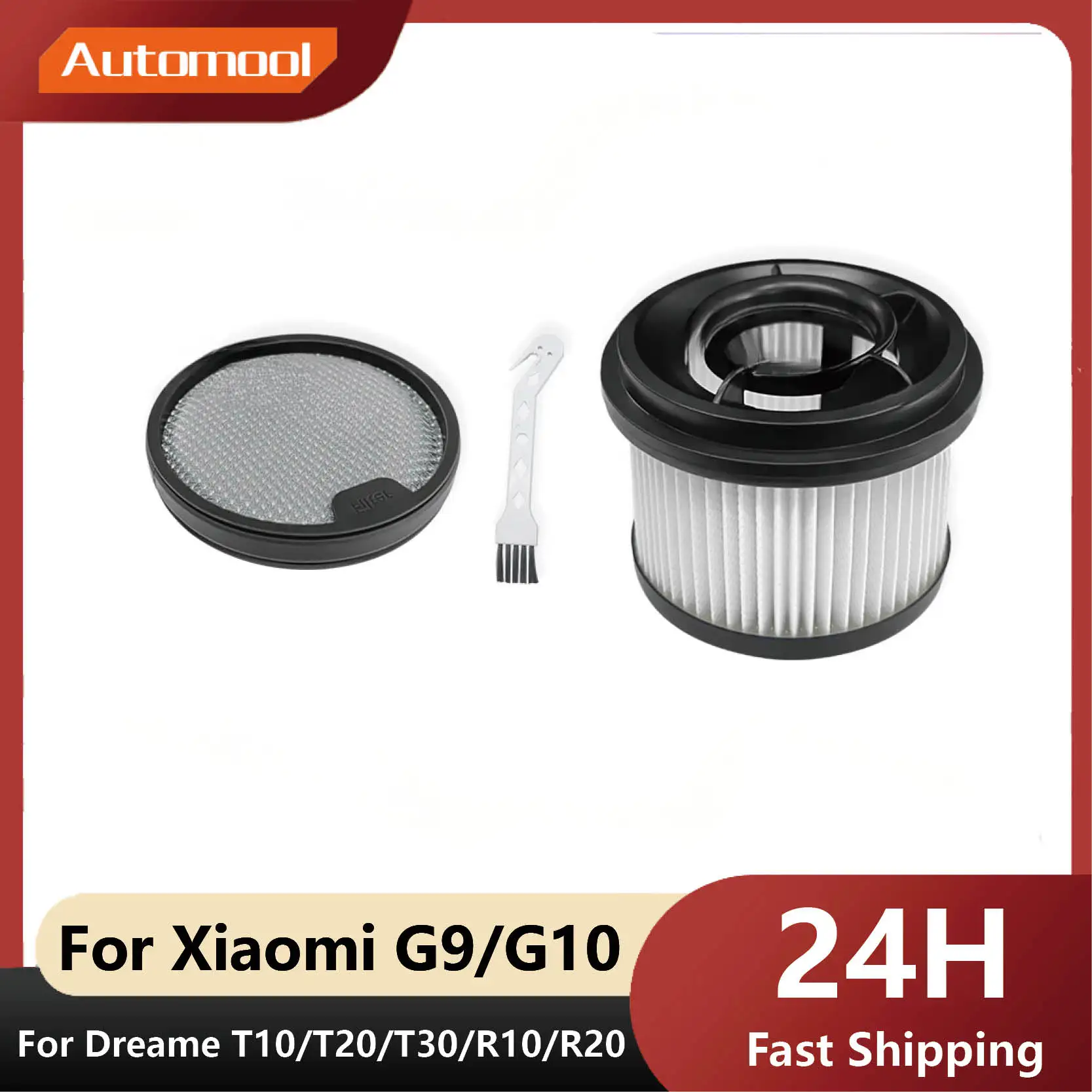 Подходит для Dreame T10 / T20 / T20 Pro / T30 / T30 Neo / R10 / R10 Pro / R20, Xiaomi G9 / G10 Запасные части Предварительный фильтр
Подходит для Dreame T10 / T20 / T20 Pro / T30 / T30 Neo / R10 / R10 Pro / R20, Xiaomi G9 / G10 Запасные части Предварительный фильтр