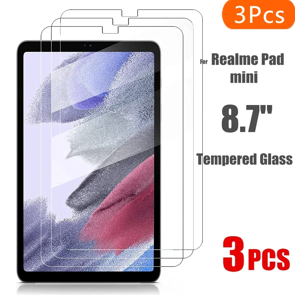 Защитное стекло из закаленного стекла для Realme Pad Mini Tablet 8,7 дюйма, защитная пленка для экрана Oppo Realme Pad Mini, защитные пленки
Защитное стекло из закаленного стекла для Realme Pad Mini Tablet 8,7 дюйма, защитная пленка для экрана Oppo Realme Pad Mini, защитные пленки
