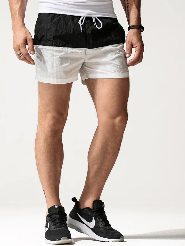 Men's Fitn Qui Dry Patchwork Color Casual Pants Summer New Sle Sport Tee-Quarter Length orts Korean Version
Men's Fitn Qui Dry Patchwork Color Casual Pants Summer New Sle Sport Tee-Quarter Length orts Korean Version