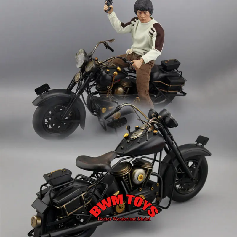 In Stock 1/6 Scale Soldier Dollhouse Accessories Simulated Retro Alloy Motorcycle Chariot Model For 12inch Action Figure Doll
In Stock 1/6 Scale Soldier Dollhouse Accessories Simulated Retro Alloy Motorcycle Chariot Model For 12inch Action Figure Doll
