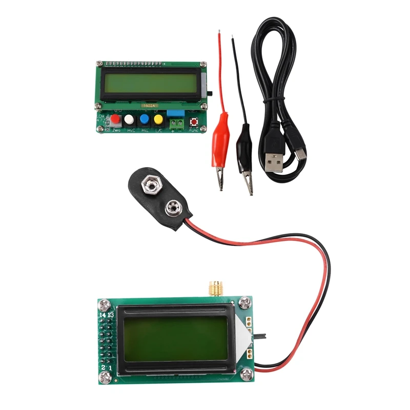 A63K-1 Pcs Digital Lcd Inductance Capacitance L/C Meter Capacitor Tester & 1 Pcs Diy High Accuracy And Sensitivity Module
A63K-1 Pcs Digital Lcd Inductance Capacitance L/C Meter Capacitor Tester & 1 Pcs Diy High Accuracy And Sensitivity Module