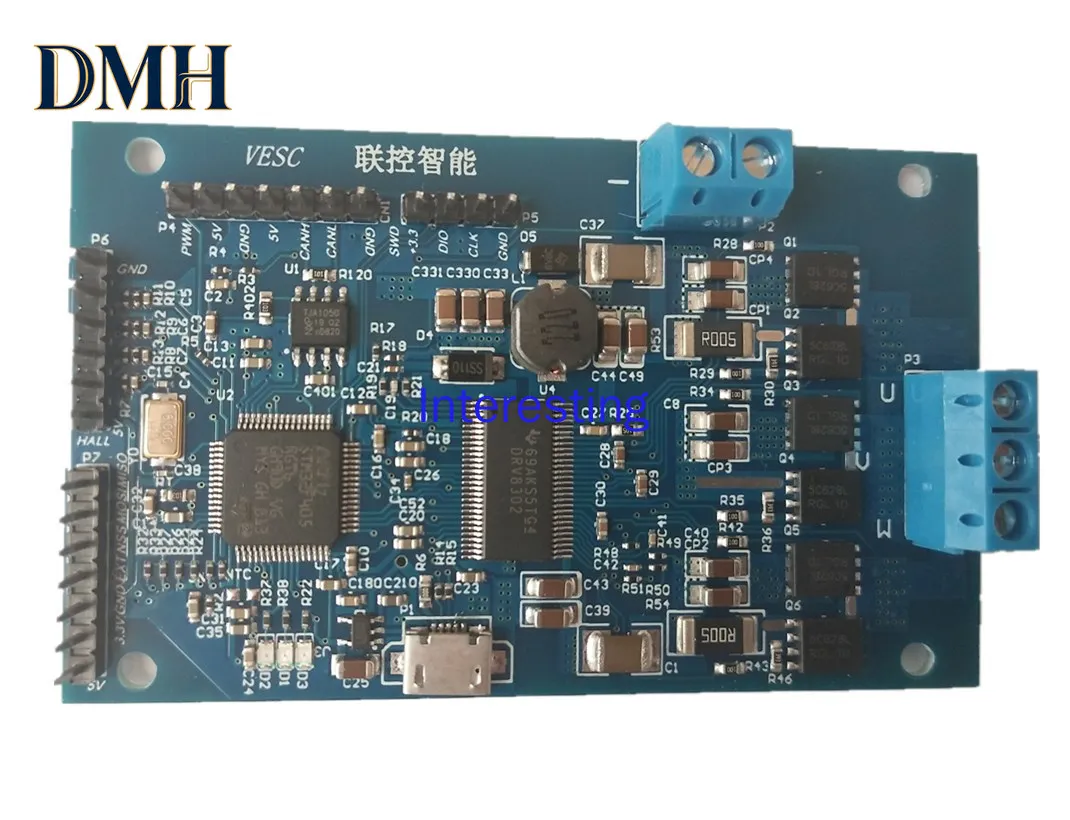 VESC ESC New Motor Development Learning Board FOC Non-inductive Model Aircraft ESC Scooter
VESC ESC New Motor Development Learning Board FOC Non-inductive Model Aircraft ESC Scooter