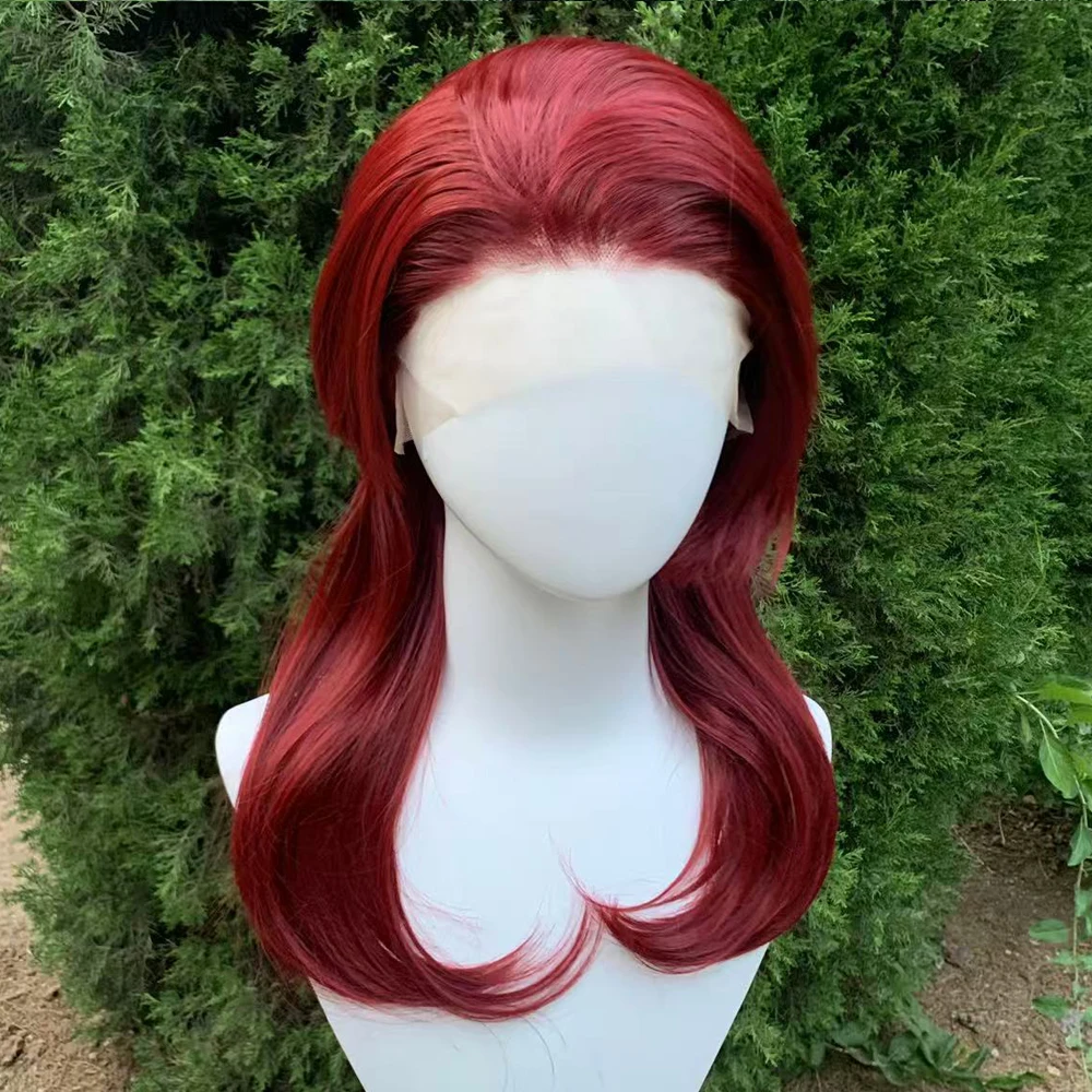 Shoulder Length Red Mullet Cosplay Wig for Women Synthetic 13X4 Lace Front Wig Short Cut Layering Daily Fluffy Wig
Shoulder Length Red Mullet Cosplay Wig for Women Synthetic 13X4 Lace Front Wig Short Cut Layering Daily Fluffy Wig
