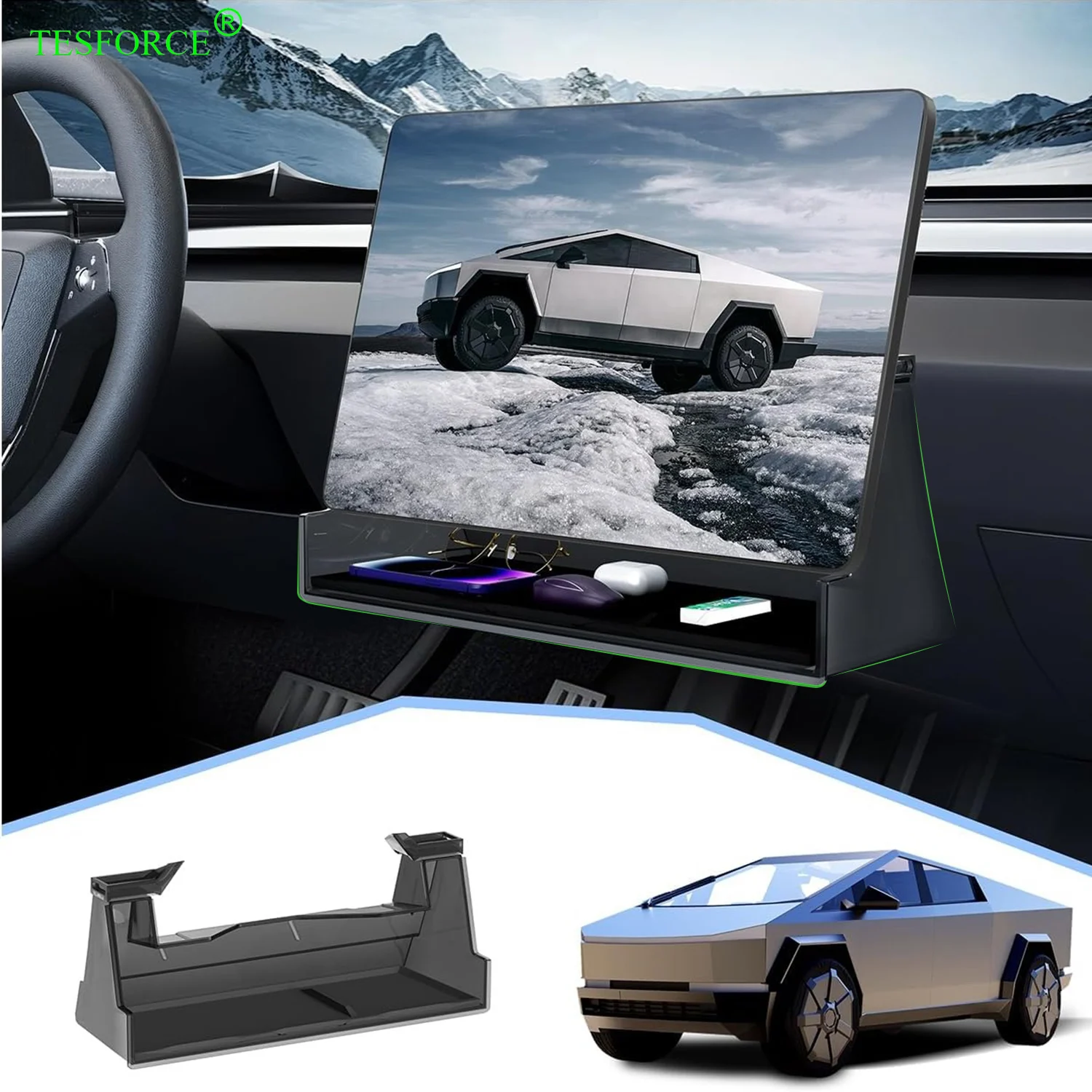 Для Tesla Cybertruck 2024+ автомобильный ящик для хранения, скрытый органайзер для хранения, лоток под центральным экраном управления, силиконовые чехлы
Для Tesla Cybertruck 2024+ автомобильный ящик для хранения, скрытый органайзер для хранения, лоток под центральным экраном управления, силиконовые чехлы