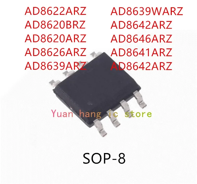10 шт. AD8622ARZ AD8620BRZ AD8620ARZ AD8626ARZ AD8639ARZ AD8639WARZ AD8642ARZ AD8646ARZ AD8641ARZ AD8642ARZ IC
10 шт. AD8622ARZ AD8620BRZ AD8620ARZ AD8626ARZ AD8639ARZ AD8639WARZ AD8642ARZ AD8646ARZ AD8641ARZ AD8642ARZ IC