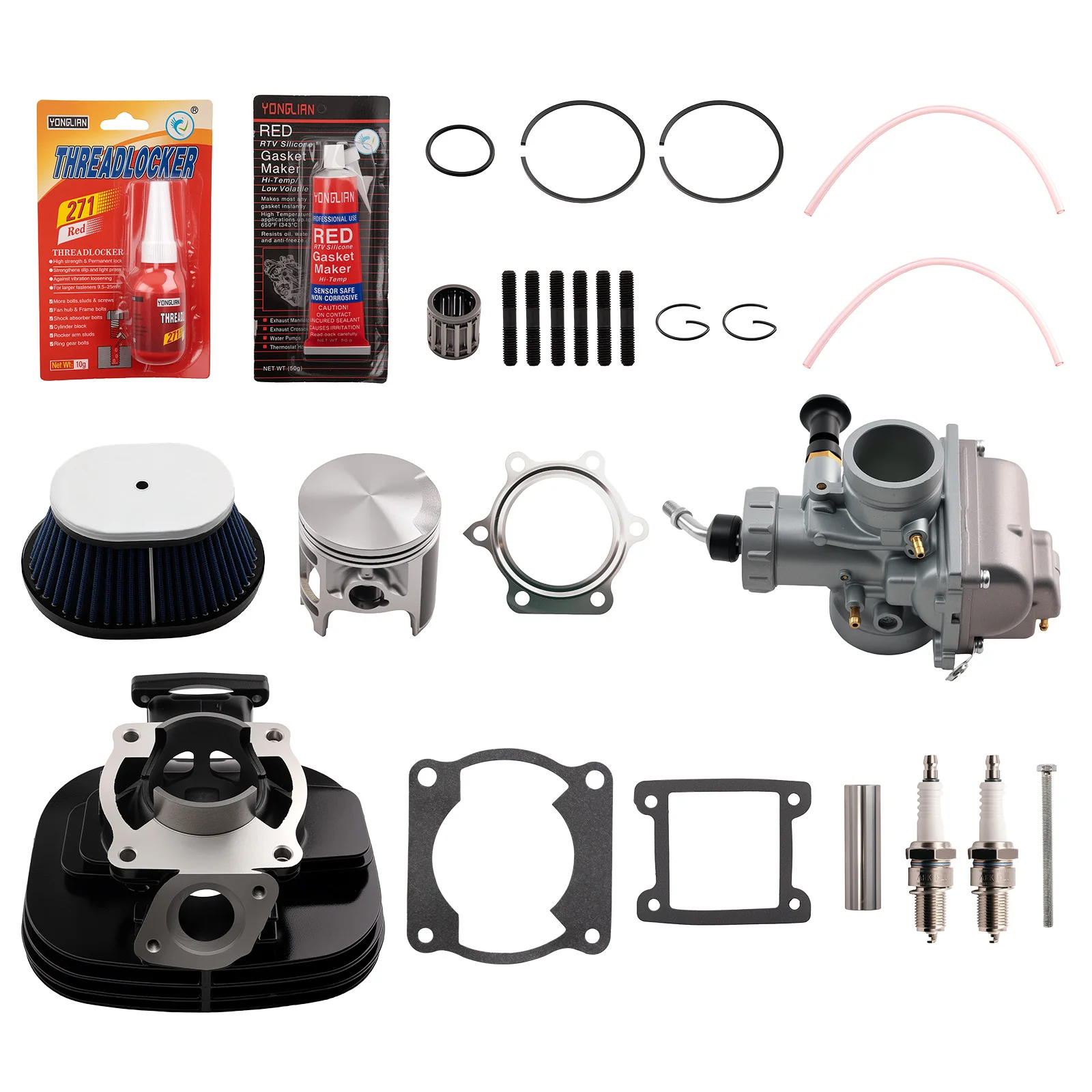 Full Engine Kit for Yamaha Blaster 200 88-06 Cylinder Piston Carburetor Assembly
Full Engine Kit for Yamaha Blaster 200 88-06 Cylinder Piston Carburetor Assembly