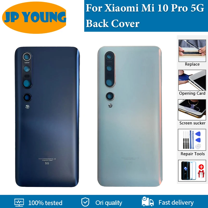 AAA+ quality Back Cover Door Rear Glass For Xiaomi Mi 10 Pro 5G Battery Cover M2001J1G Housing Case With Camera Lens Replace
AAA+ quality Back Cover Door Rear Glass For Xiaomi Mi 10 Pro 5G Battery Cover M2001J1G Housing Case With Camera Lens Replace
