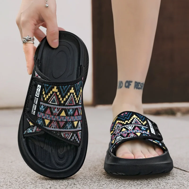 Men Daily Casual Outdoor Slides Textured Footbed Anti Slip Wearproof Breathable Home Beach Walking Leisure Slippers
Men Daily Casual Outdoor Slides Textured Footbed Anti Slip Wearproof Breathable Home Beach Walking Leisure Slippers