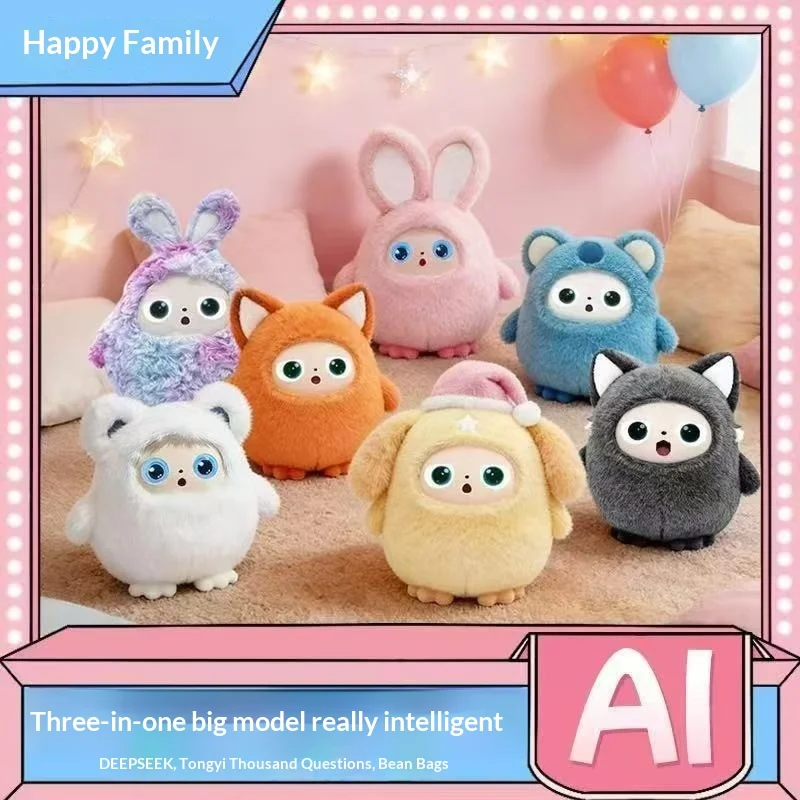 Joy Family AI Interactive Plush Robot Rabbit Bear Stuffed Animal Talking Early Learning Emotional Companion Toy For Kids
Joy Family AI Interactive Plush Robot Rabbit Bear Stuffed Animal Talking Early Learning Emotional Companion Toy For Kids