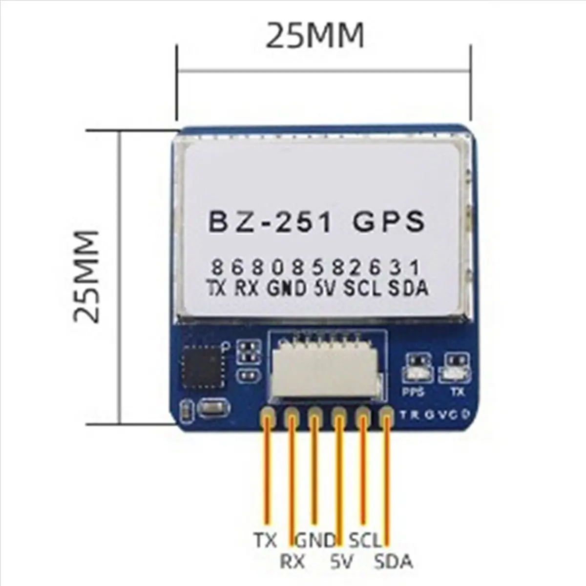 AYHF 2X BZGNSS BZ-251 GPS-модуль с двойным протоколом для FPV-систем управления полетом, запчасти для дронов с функцией возврата при потере связи и спасательных операций для самолетов с неподвижным крылом
AYHF 2X BZGNSS BZ-251 GPS-модуль с двойным протоколом для FPV-систем управления полетом, запчасти для дронов с функцией возврата при потере связи и спасательных операций для самолетов с неподвижным крылом