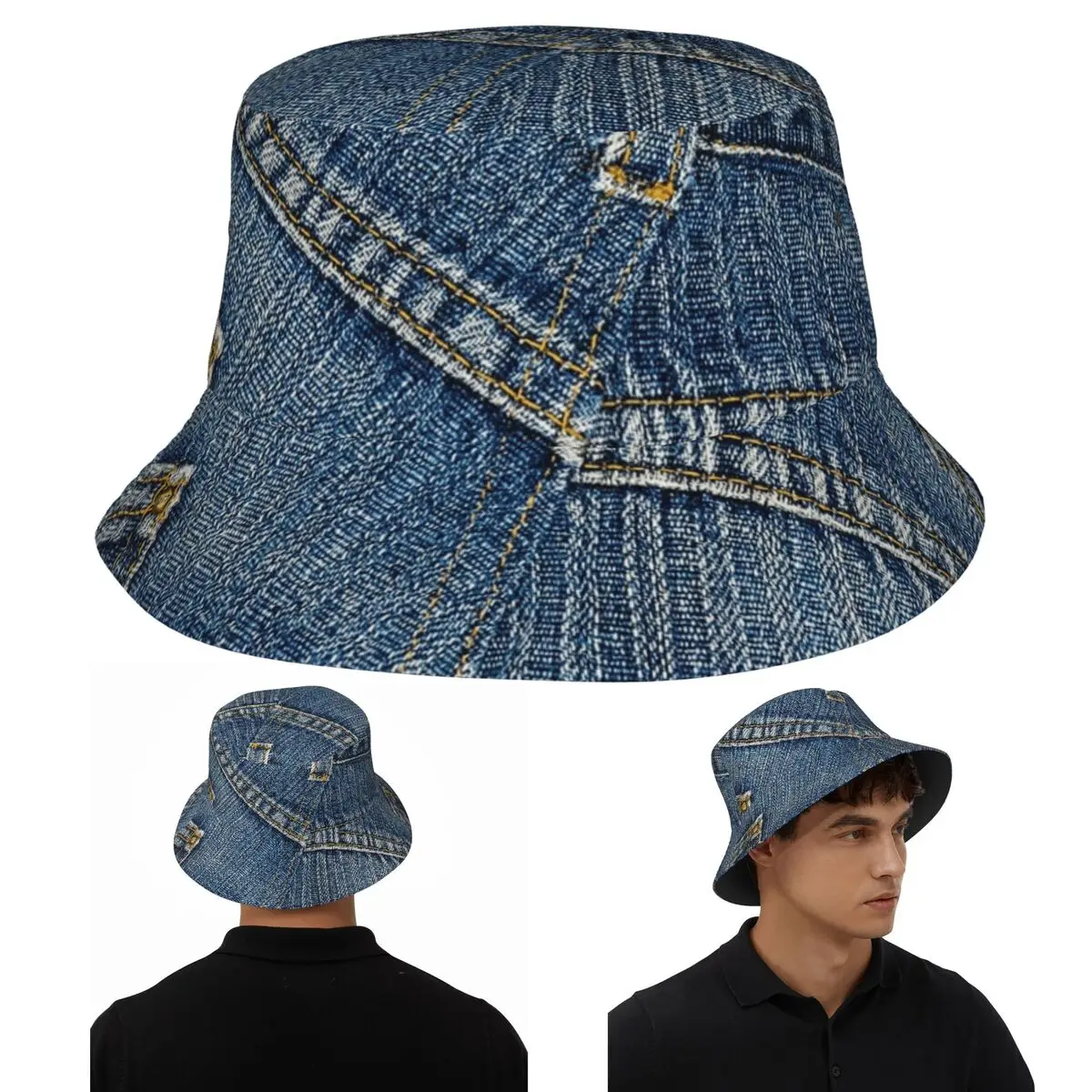 Behind Pants I Love Bluejeans Denim Bucket Hats Panama Hat Children Bob Fisherman Hats For Summer Fishing Caps Unisex
Behind Pants I Love Bluejeans Denim Bucket Hats Panama Hat Children Bob Fisherman Hats For Summer Fishing Caps Unisex