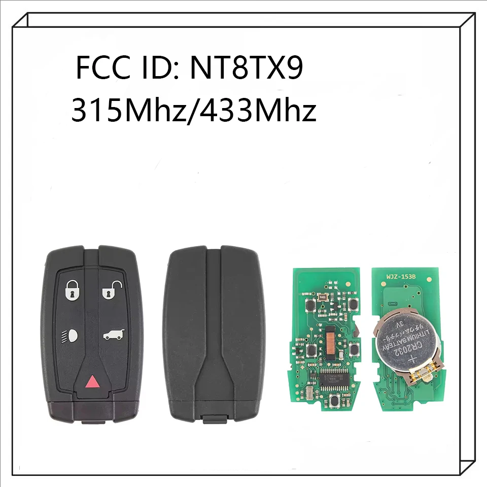 Great NT8TX9 ID46 PCF7953 315/433MHz Car Remote Control Smart Key For Land Rover Ranger Rover Sport LR2 Freelander 2 3
Great NT8TX9 ID46 PCF7953 315/433MHz Car Remote Control Smart Key For Land Rover Ranger Rover Sport LR2 Freelander 2 3