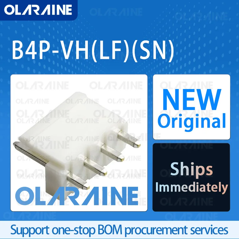 50/200/500Pcs B4P-VH(LF)(SN) 100% brand new and original IC chip Connector headers and wire housings 4 Position
50/200/500Pcs B4P-VH(LF)(SN) 100% brand new and original IC chip Connector headers and wire housings 4 Position
