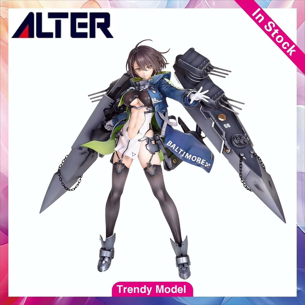 【TM】ALTER Azur Blue Route USS Baltimore 1/7 Action Figure Model Toys Gifts Collection Ornaments
【TM】ALTER Azur Blue Route USS Baltimore 1/7 Action Figure Model Toys Gifts Collection Ornaments
