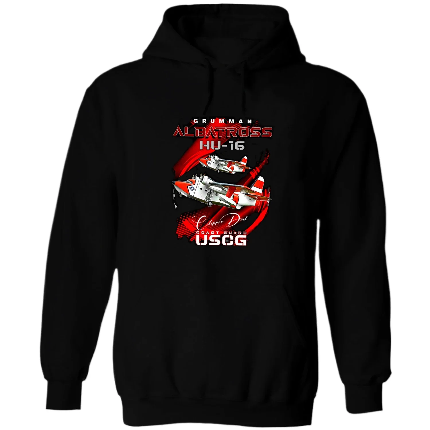 US Coast Guard HU-16 Albatross Flying Boat Transport Aircraft Pullover Hoodie Comfortable Cotton Casual Mens Sweatshirt
US Coast Guard HU-16 Albatross Flying Boat Transport Aircraft Pullover Hoodie Comfortable Cotton Casual Mens Sweatshirt