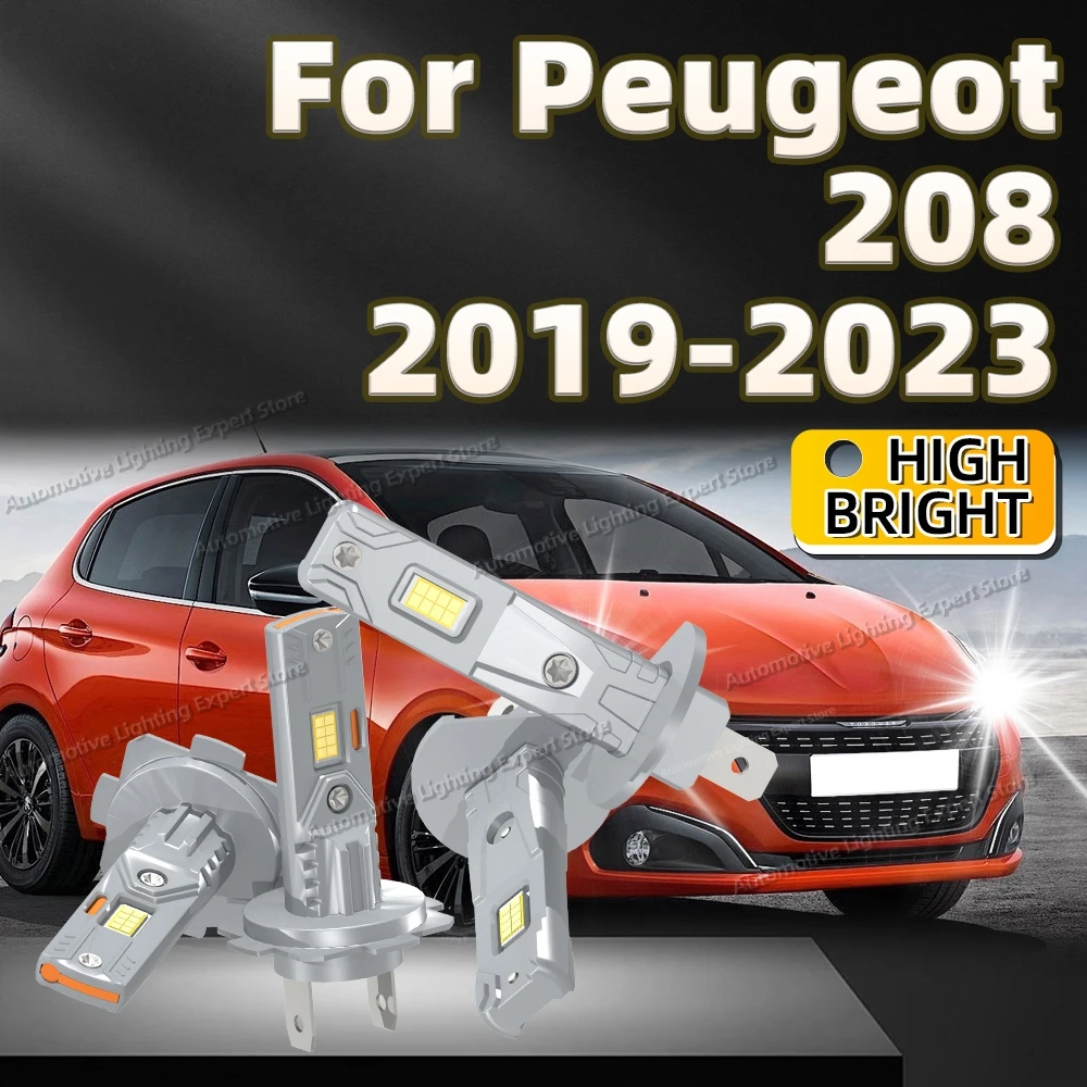 2/4Pcs LED Bulbs Super Bright High Beam Car Lights Fanless 6000K White 12V Headlight For Peugeot 208 2019 2020 2021 2022 2023
2/4Pcs LED Bulbs Super Bright High Beam Car Lights Fanless 6000K White 12V Headlight For Peugeot 208 2019 2020 2021 2022 2023