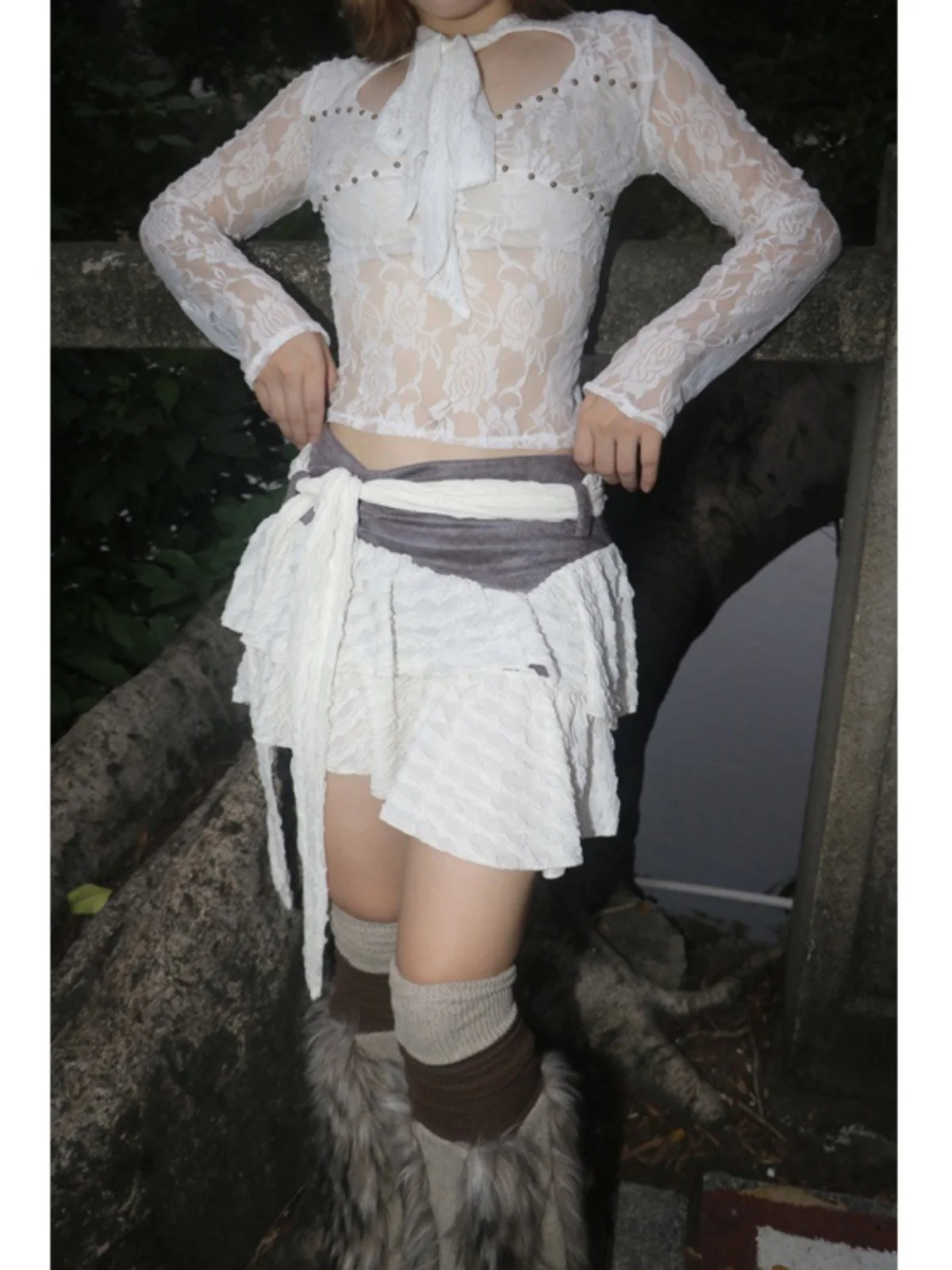 Необычная кружевная юбка длиной до пола. Женская повседневная юбка трапециевидной формы со средней талией. Легкая, без утюга.
Необычная кружевная юбка длиной до пола. Женская повседневная юбка трапециевидной формы со средней талией. Легкая, без утюга.