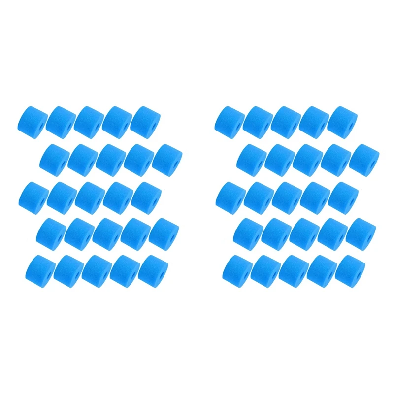 50Pcs For Intex Pure Spa Reusable Washable Foam Hot Tub Filter Cartridge S1 Type Swimming Pool Filter Sponge
50Pcs For Intex Pure Spa Reusable Washable Foam Hot Tub Filter Cartridge S1 Type Swimming Pool Filter Sponge