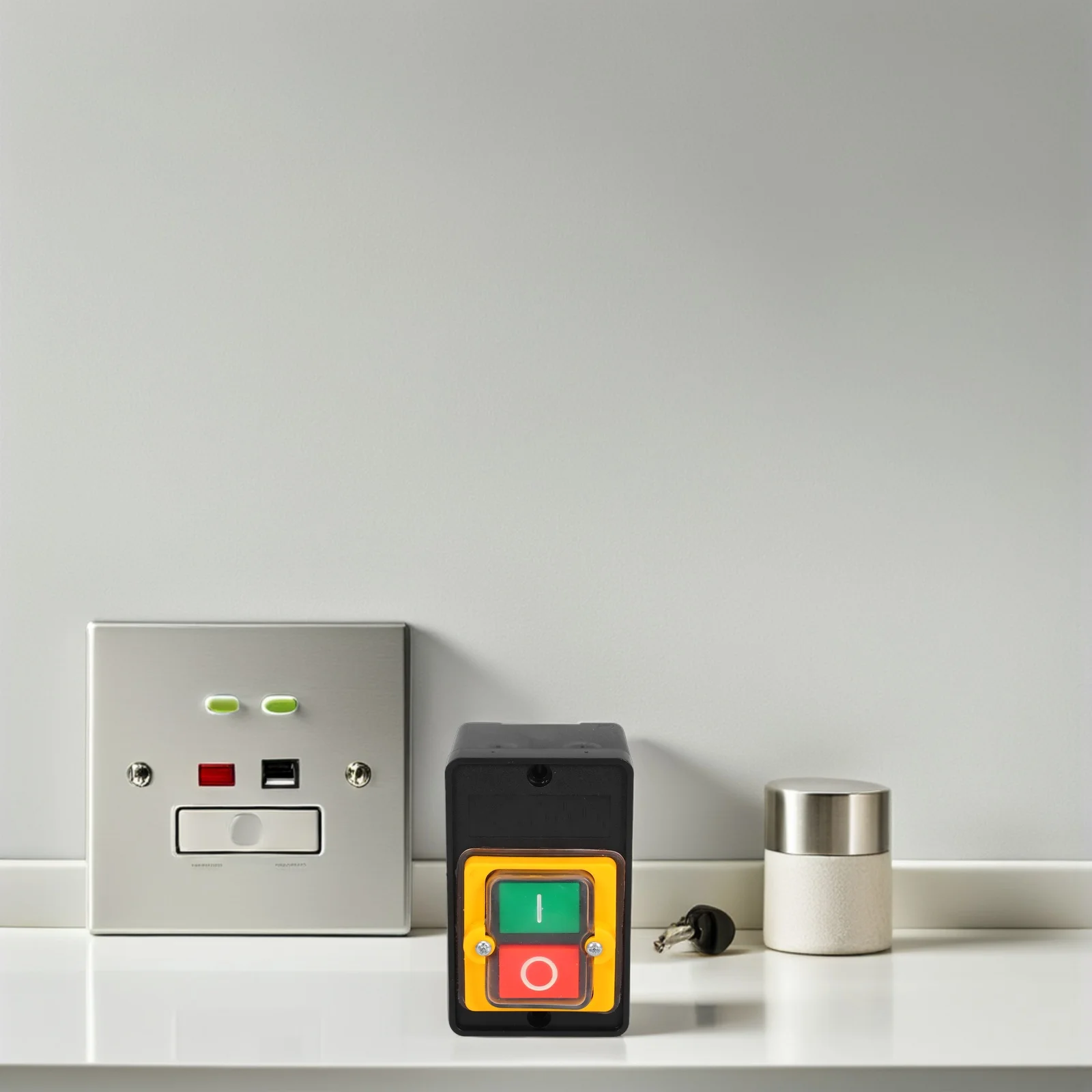 2 Pcs Waterproof Self-locking Switch Industrial Equipment Heavy-duty Control Motor Start Stop Button Mechanical off
2 Pcs Waterproof Self-locking Switch Industrial Equipment Heavy-duty Control Motor Start Stop Button Mechanical off