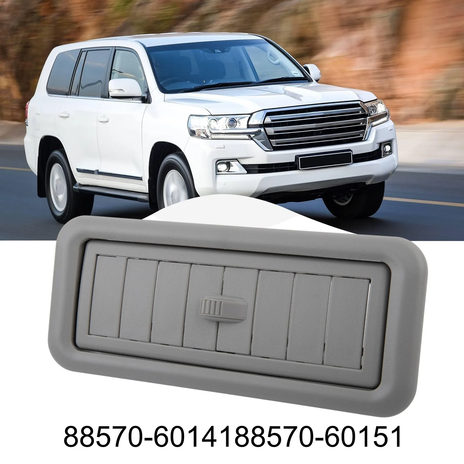 1 Pcs Car Roof Air Outlet Vent Grille 88570-60141 88570-60151 For Lexus LX570 2008 - 2015 For Toyota For Land For Cruiser 200
1 Pcs Car Roof Air Outlet Vent Grille 88570-60141 88570-60151 For Lexus LX570 2008 - 2015 For Toyota For Land For Cruiser 200