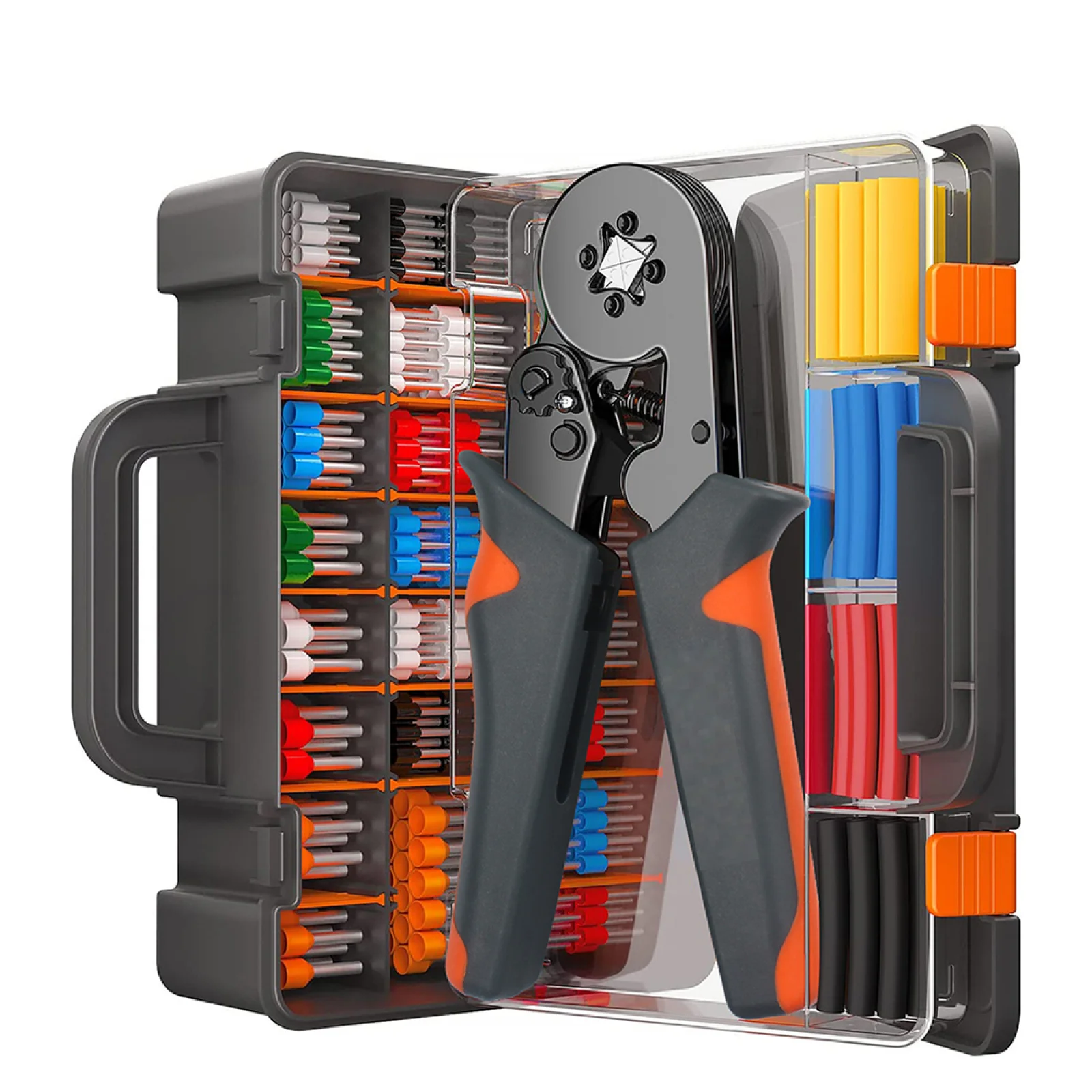 Ferrule Crimping Tool Kit Crimping Sleeve Terminal Cable Wire Connector Electrical Kit Tubular Terminal Mini Crimping Plier Box
Ferrule Crimping Tool Kit Crimping Sleeve Terminal Cable Wire Connector Electrical Kit Tubular Terminal Mini Crimping Plier Box