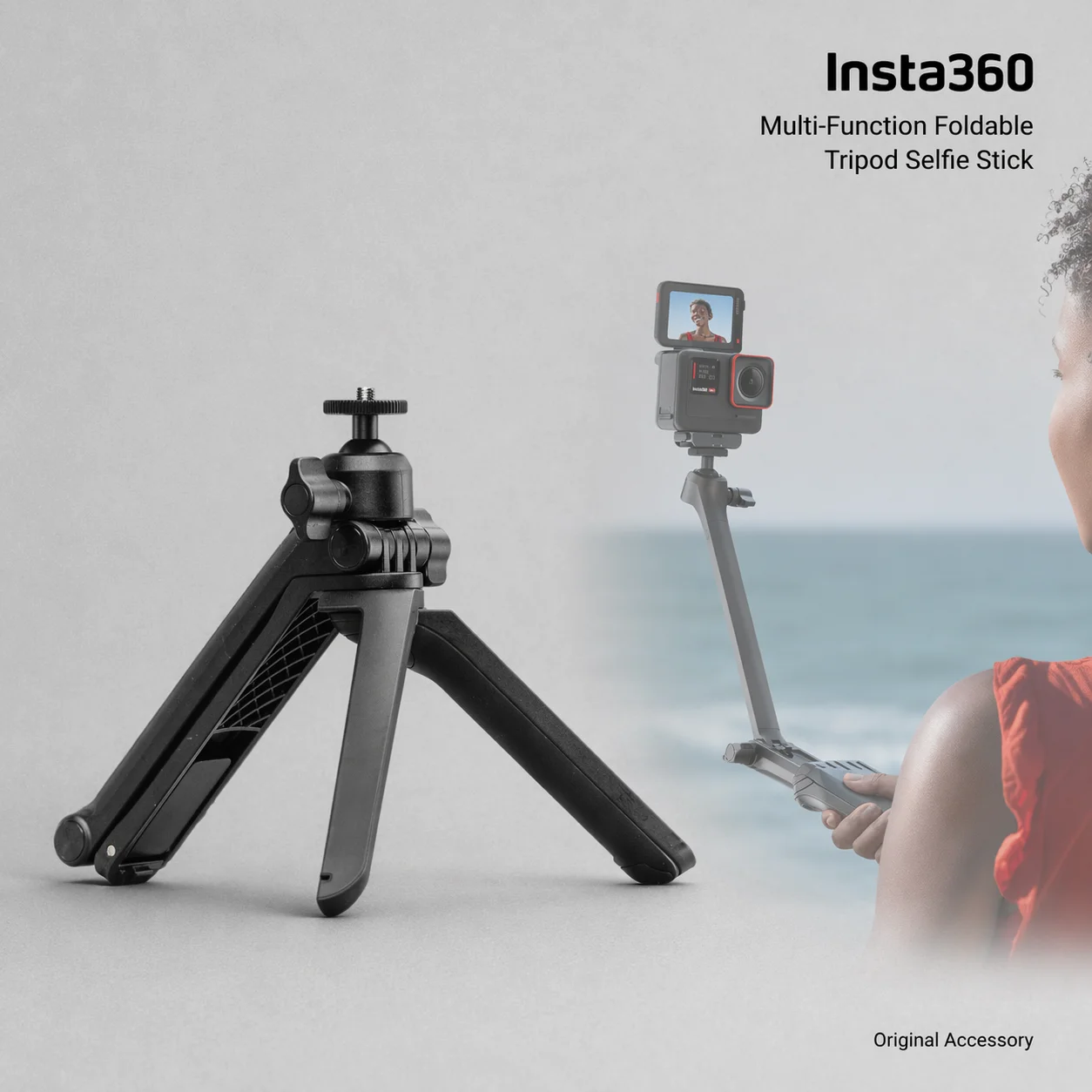 Многофункциональный складной штатив-монопод Insta360 с регулируемым кронштейном и шаровой головкой, режим подвешивания для X5, X4, GO 3S, Link 2
Многофункциональный складной штатив-монопод Insta360 с регулируемым кронштейном и шаровой головкой, режим подвешивания для X5, X4, GO 3S, Link 2