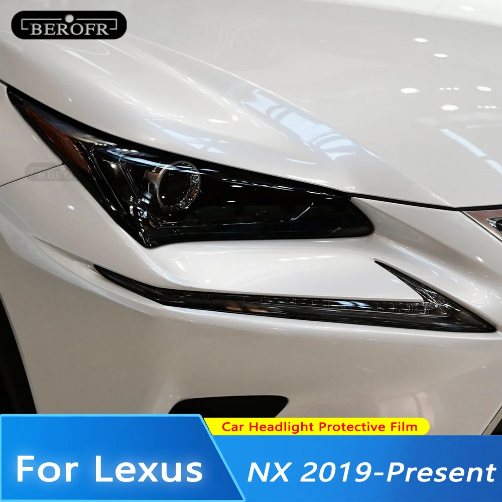 For Lexus NX NX300h NX200t Facelift 2019-2022 Car Headlight Protection Tint Film Smoke Black TPU Transparent Protective Sticker
For Lexus NX NX300h NX200t Facelift 2019-2022 Car Headlight Protection Tint Film Smoke Black TPU Transparent Protective Sticker