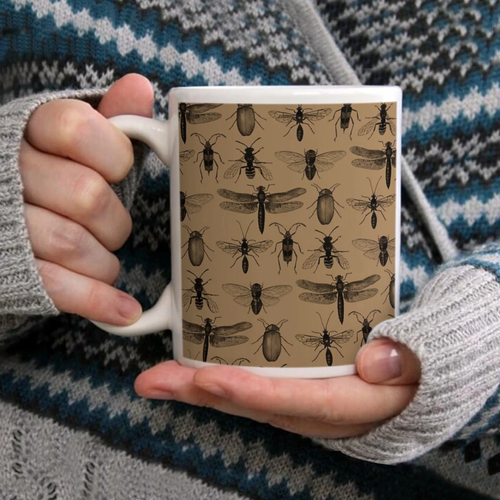 Entomology studies patternCoffee Mug Tea Cup 11oz Coffee Cup Funny Birthday Ceramic Mug Personalized Cup
Entomology studies patternCoffee Mug Tea Cup 11oz Coffee Cup Funny Birthday Ceramic Mug Personalized Cup