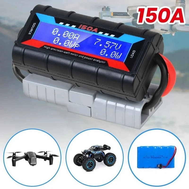 150A LCD Digital Amp Watt Meter Power Analyzer for Solar and Caravan Use with Anderson Plug
150A LCD Digital Amp Watt Meter Power Analyzer for Solar and Caravan Use with Anderson Plug