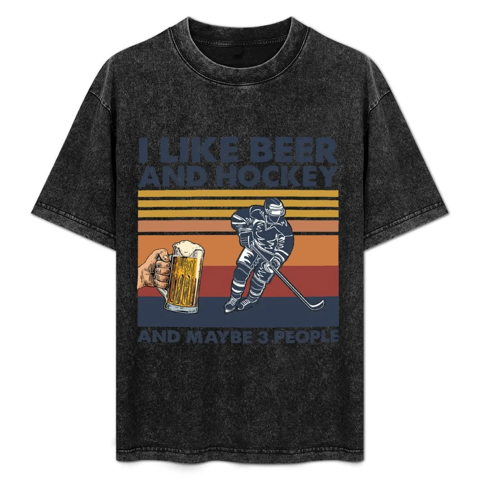 Vintage I like beer and hockey and maybe 3 people T-Shirt Worker Basic Short Sleeve Tee
Vintage I like beer and hockey and maybe 3 people T-Shirt Worker Basic Short Sleeve Tee