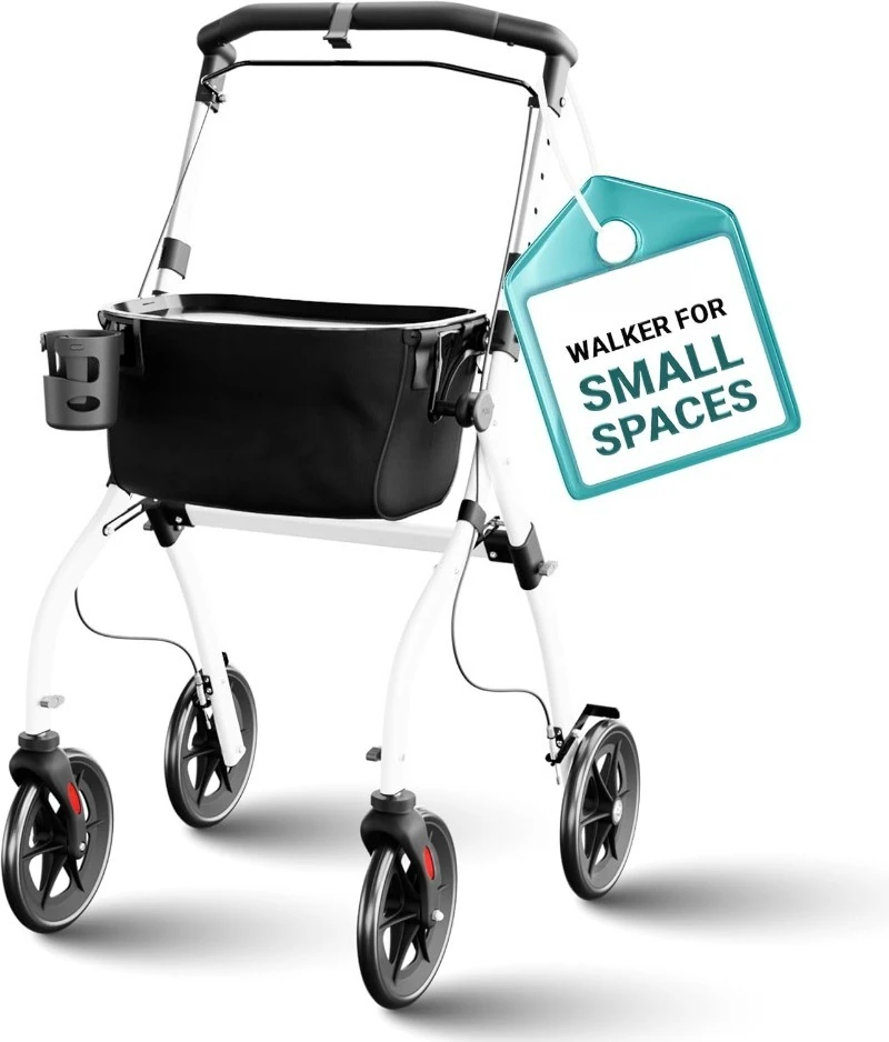 Легкие складные узкие ходунки для небольших помещений — ширина 23,6 дюйма, домашние ходунки для пожилых людей с подносом, регулируемая высота,
Легкие складные узкие ходунки для небольших помещений — ширина 23,6 дюйма, домашние ходунки для пожилых людей с подносом, регулируемая высота,