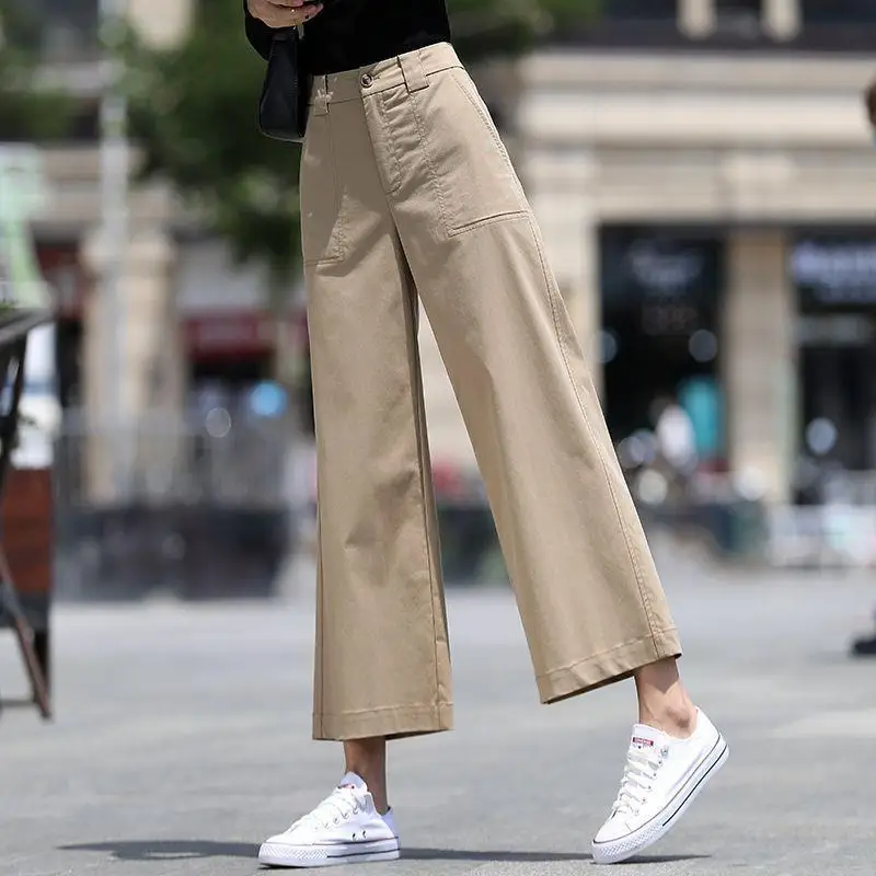 2025 Summer Thin High Waist Straight Leg Wide Leg Pants for Women's Casual Pants
2025 Summer Thin High Waist Straight Leg Wide Leg Pants for Women's Casual Pants