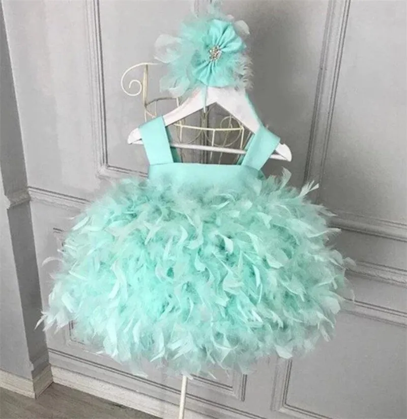 Princess Flower Girl Dresses Wedding Light Green Puffy Tulle Feather With Satin Bow Kid First Communion Ball Gown Birthday Dress
Princess Flower Girl Dresses Wedding Light Green Puffy Tulle Feather With Satin Bow Kid First Communion Ball Gown Birthday Dress