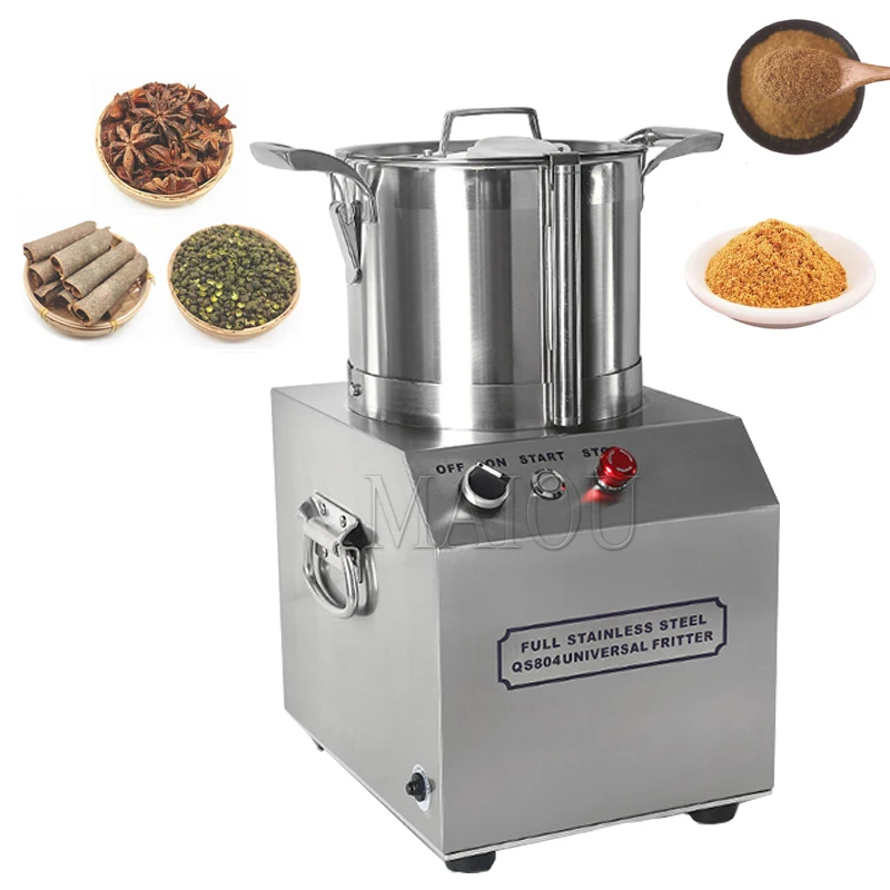 Stainless Steel High Speed Meatball Beater 4L Meat Cutter Hotel Restaurant Food Crusher Electric Ginger Garlic Paste Machine
Stainless Steel High Speed Meatball Beater 4L Meat Cutter Hotel Restaurant Food Crusher Electric Ginger Garlic Paste Machine