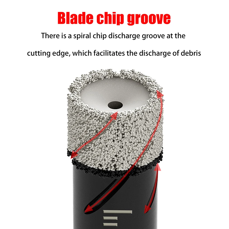 10pcs Dry Diamond Drill Bits Set For Drilling Granite/Mica/ 6mm Brazing Drilling Drill Bits Set Tools
10pcs Dry Diamond Drill Bits Set For Drilling Granite/Mica/ 6mm Brazing Drilling Drill Bits Set Tools