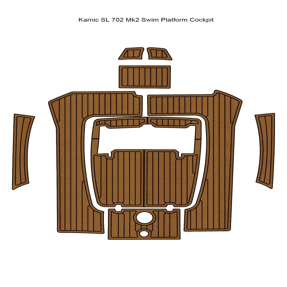 Karnic SL 702 Mk2 Cockpit Boat EVA Teak Deck Mat Floor Pad SeaDek MarineMat Gatorstep Style Self Adhesive
Karnic SL 702 Mk2 Cockpit Boat EVA Teak Deck Mat Floor Pad SeaDek MarineMat Gatorstep Style Self Adhesive