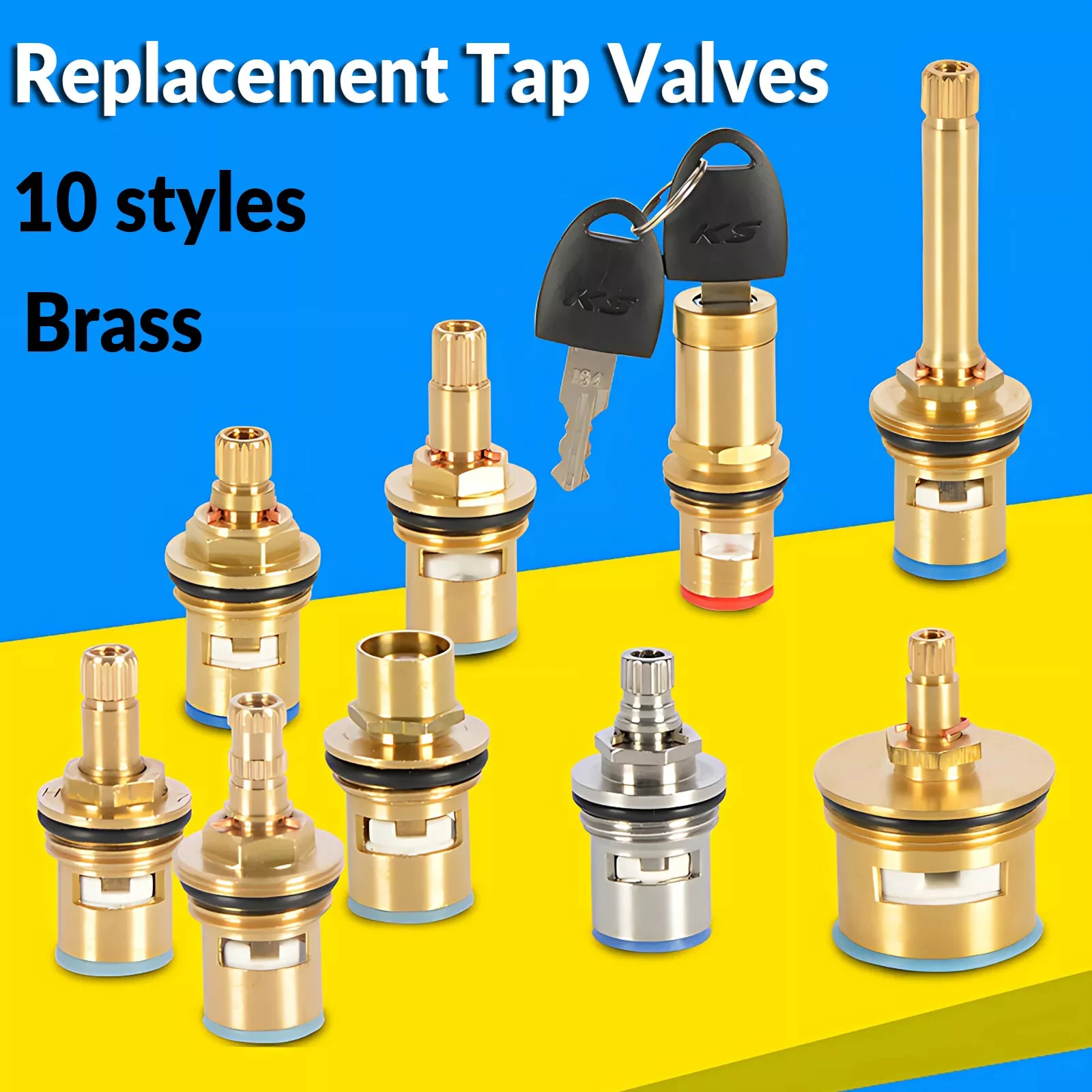 1pcs Replacement Tap Valves 1/2" BSP Ceramic Disc Cartridges Gland Copper Faucet Valve Core 20 Teeth Repair Parts
1pcs Replacement Tap Valves 1/2" BSP Ceramic Disc Cartridges Gland Copper Faucet Valve Core 20 Teeth Repair Parts
