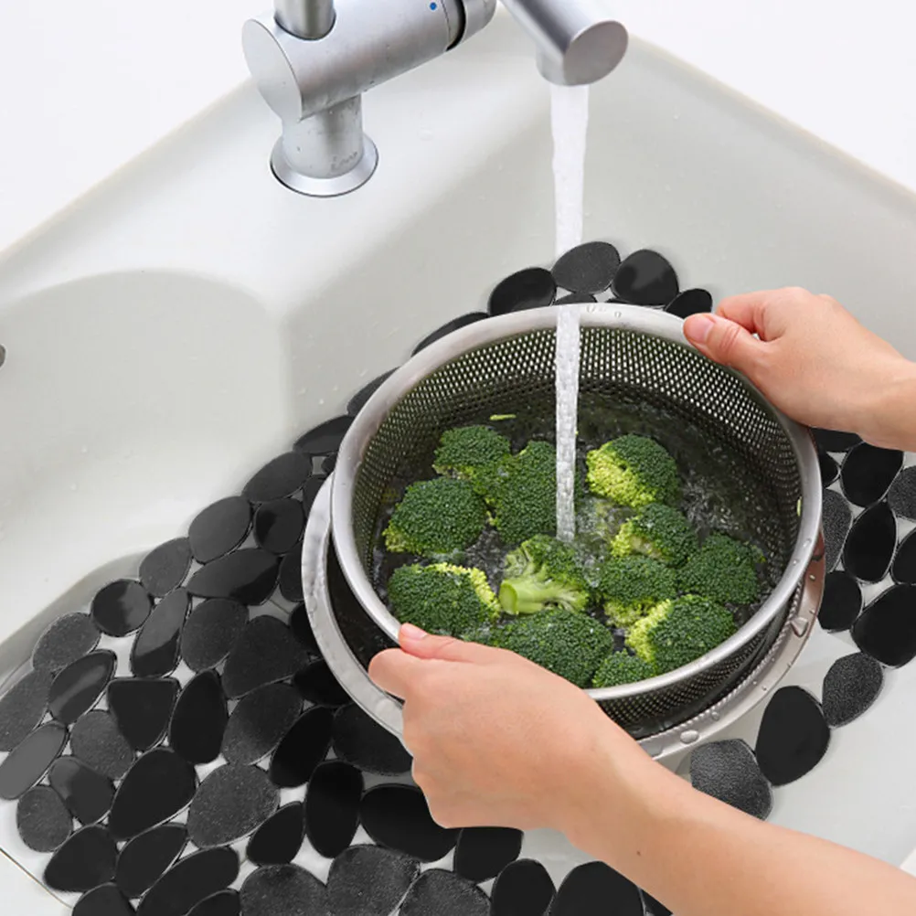 2Pcs Kitchen Sink Mat Non-Slip PVC Hollow Design Drainable Sink Protector for Glassware Stainless Steel Ceramic Sinks Kitchen
2Pcs Kitchen Sink Mat Non-Slip PVC Hollow Design Drainable Sink Protector for Glassware Stainless Steel Ceramic Sinks Kitchen