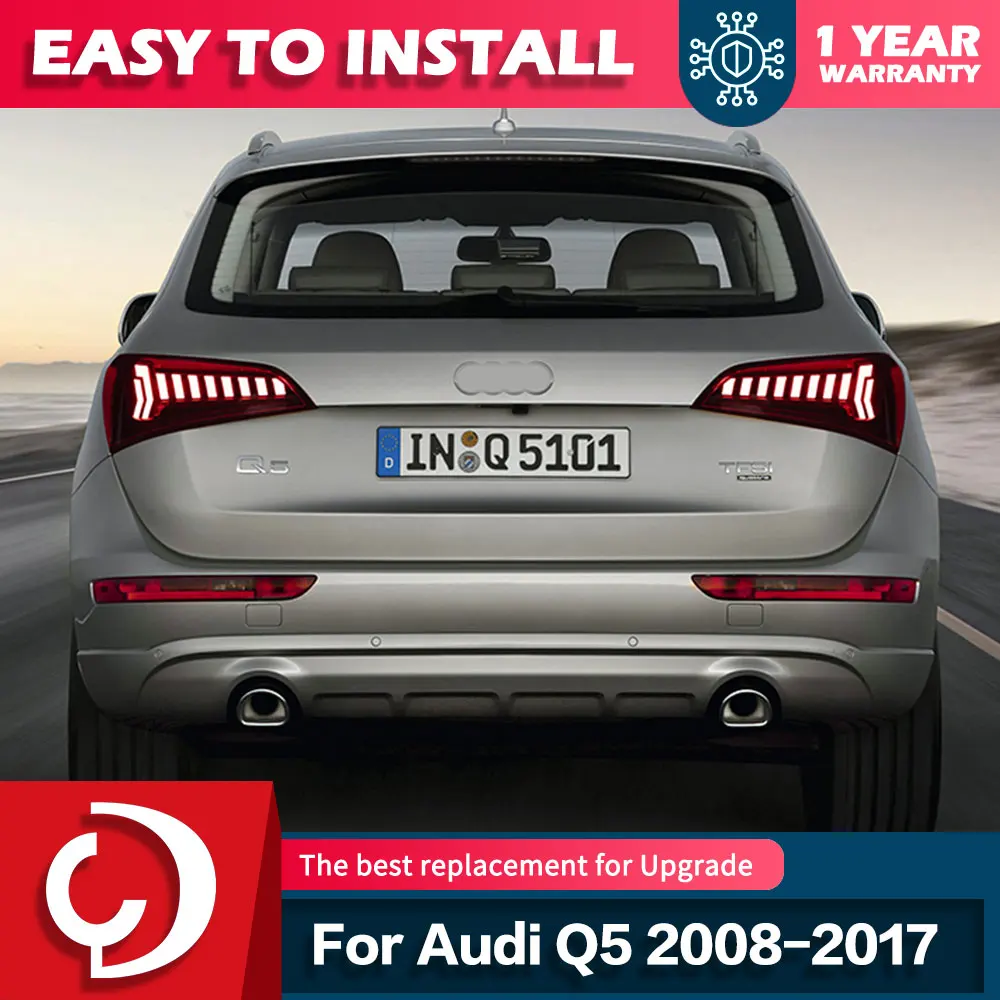 Car Styling Tail Lamp for Audi Q5 Tail Lights 2008-2018 Q5 LED Tail Light DRL Brake Reverse Stop Lamp Automotive Accessories
Car Styling Tail Lamp for Audi Q5 Tail Lights 2008-2018 Q5 LED Tail Light DRL Brake Reverse Stop Lamp Automotive Accessories