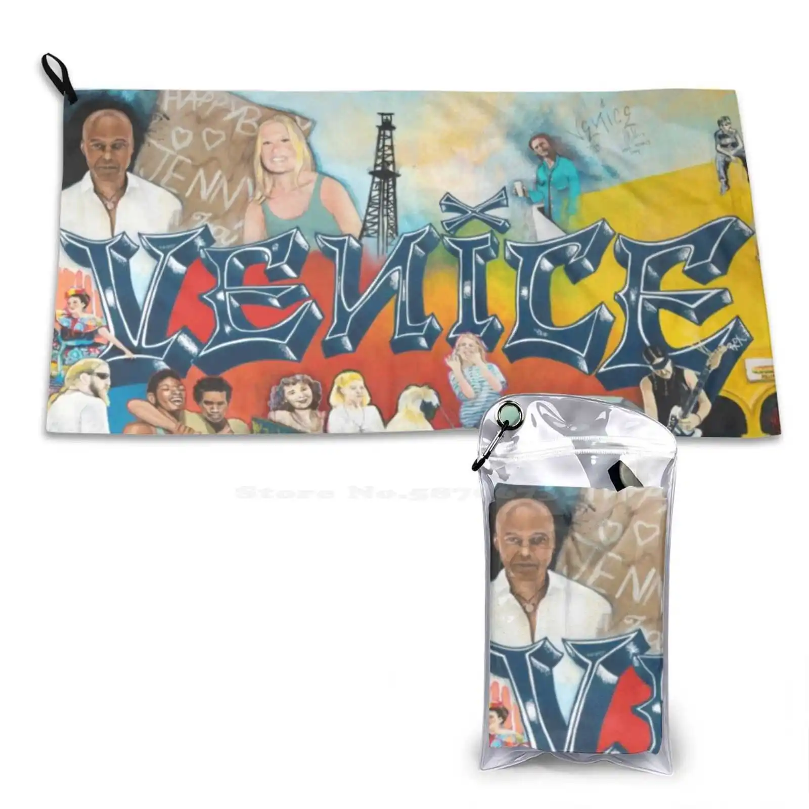 West Of Lincoln Soft Microfiber Fabric Face Towel Venice Beach California Los Angeles Original Art Southern Street Ric Clayton
West Of Lincoln Soft Microfiber Fabric Face Towel Venice Beach California Los Angeles Original Art Southern Street Ric Clayton