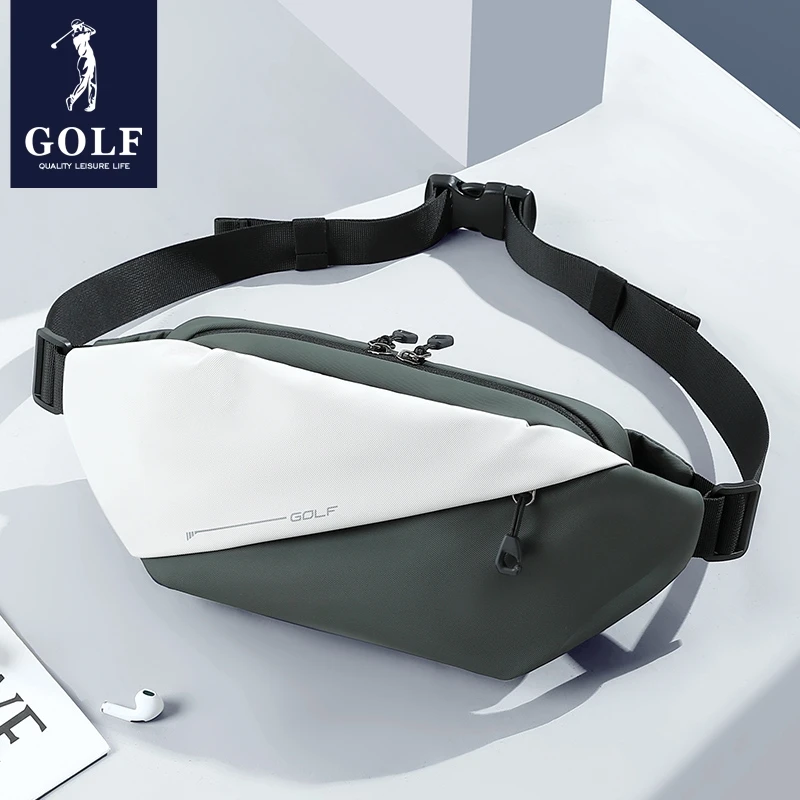GOLF Casual Men's Chest Bag Fashion Waterproof Waist Bag Sports Travel Shoulder Bag Lightweight Travel Pouch Bags for Men
GOLF Casual Men's Chest Bag Fashion Waterproof Waist Bag Sports Travel Shoulder Bag Lightweight Travel Pouch Bags for Men