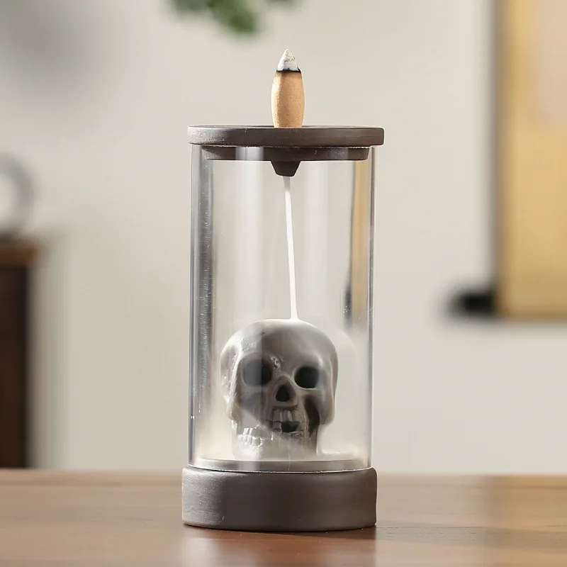 Весенний череп, фиолетовая глина, обратный поток, сандаловая курильница, акриловая крышка, креативный орнамент
Весенний череп, фиолетовая глина, обратный поток, сандаловая курильница, акриловая крышка, креативный орнамент