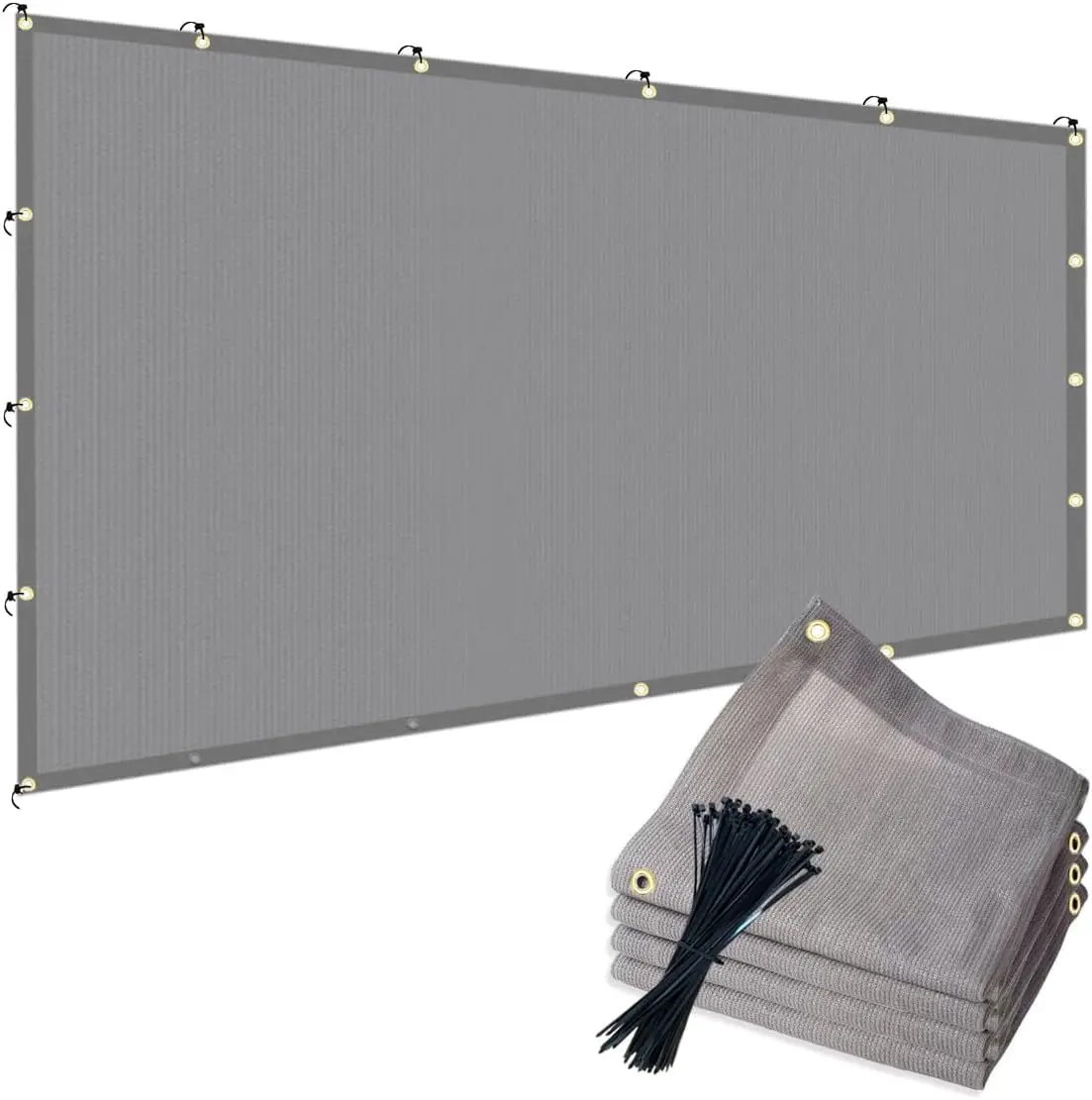 90% 8x20ft Sun Shade Cloth for Outdoor Deck Backyard Patio Garden Pergola Cover Canopy Gray
90% 8x20ft Sun Shade Cloth for Outdoor Deck Backyard Patio Garden Pergola Cover Canopy Gray