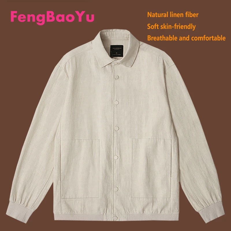 100% Natural Linen Men's Jacket Navy Blue Retro Style Coat Spring Autumn Plus-size Loose Casual Jacket Comfortable Breathable
100% Natural Linen Men's Jacket Navy Blue Retro Style Coat Spring Autumn Plus-size Loose Casual Jacket Comfortable Breathable