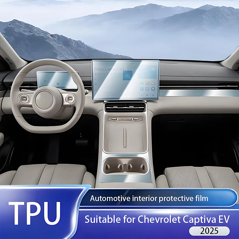 Fit for Chevrolet Captiva EV 2025 TPU Transparent Panel Film Dash Nav Console Interior Anti-Scratch Wrap Protect Cover Stickers
Fit for Chevrolet Captiva EV 2025 TPU Transparent Panel Film Dash Nav Console Interior Anti-Scratch Wrap Protect Cover Stickers