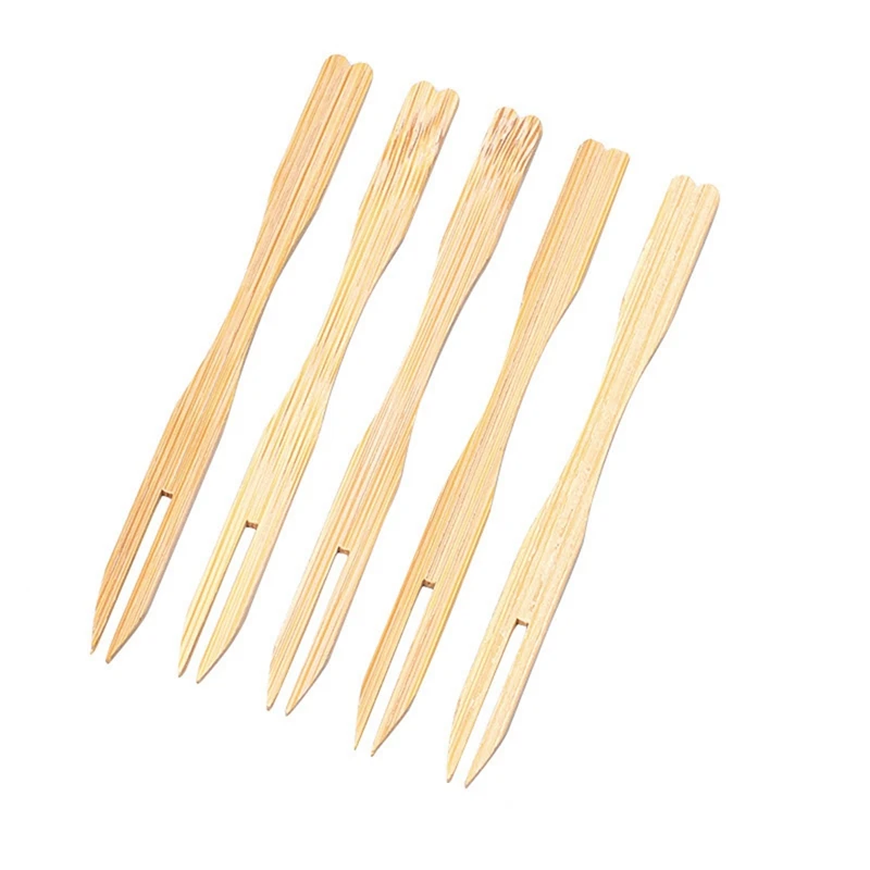 500Pcs Bamboo Appetizer Forks, 3.5 Inch Mini Bamboo Forks ,Disposable Wooden Forks, Small Fruit Food Picks
500Pcs Bamboo Appetizer Forks, 3.5 Inch Mini Bamboo Forks ,Disposable Wooden Forks, Small Fruit Food Picks