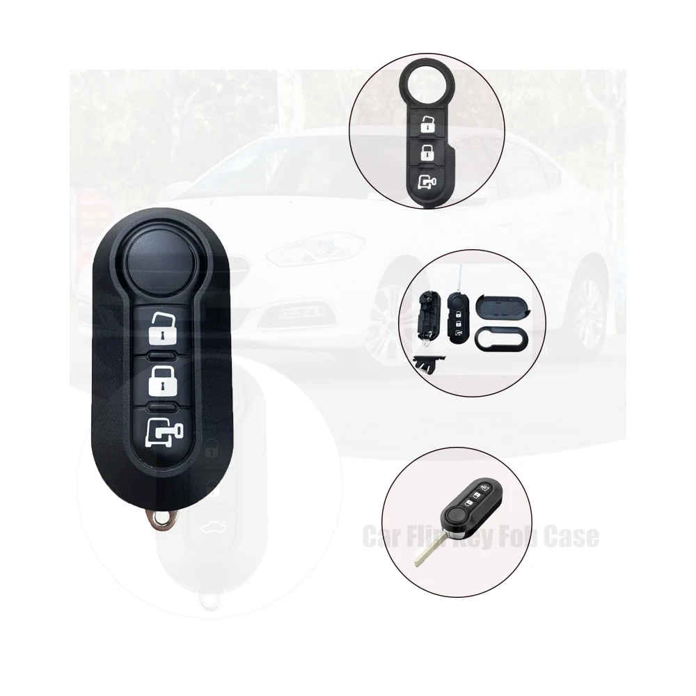 Чехол для автомобильного ключа для Fiat 500 Panda Bravo Punto Ducato Peugeot Boxer Citroen Jumper SIP22, лезвие 2, 3 кнопки, крышка корпуса 
Чехол для автомобильного ключа для Fiat 500 Panda Bravo Punto Ducato Peugeot Boxer Citroen Jumper SIP22, лезвие 2, 3 кнопки, крышка корпуса