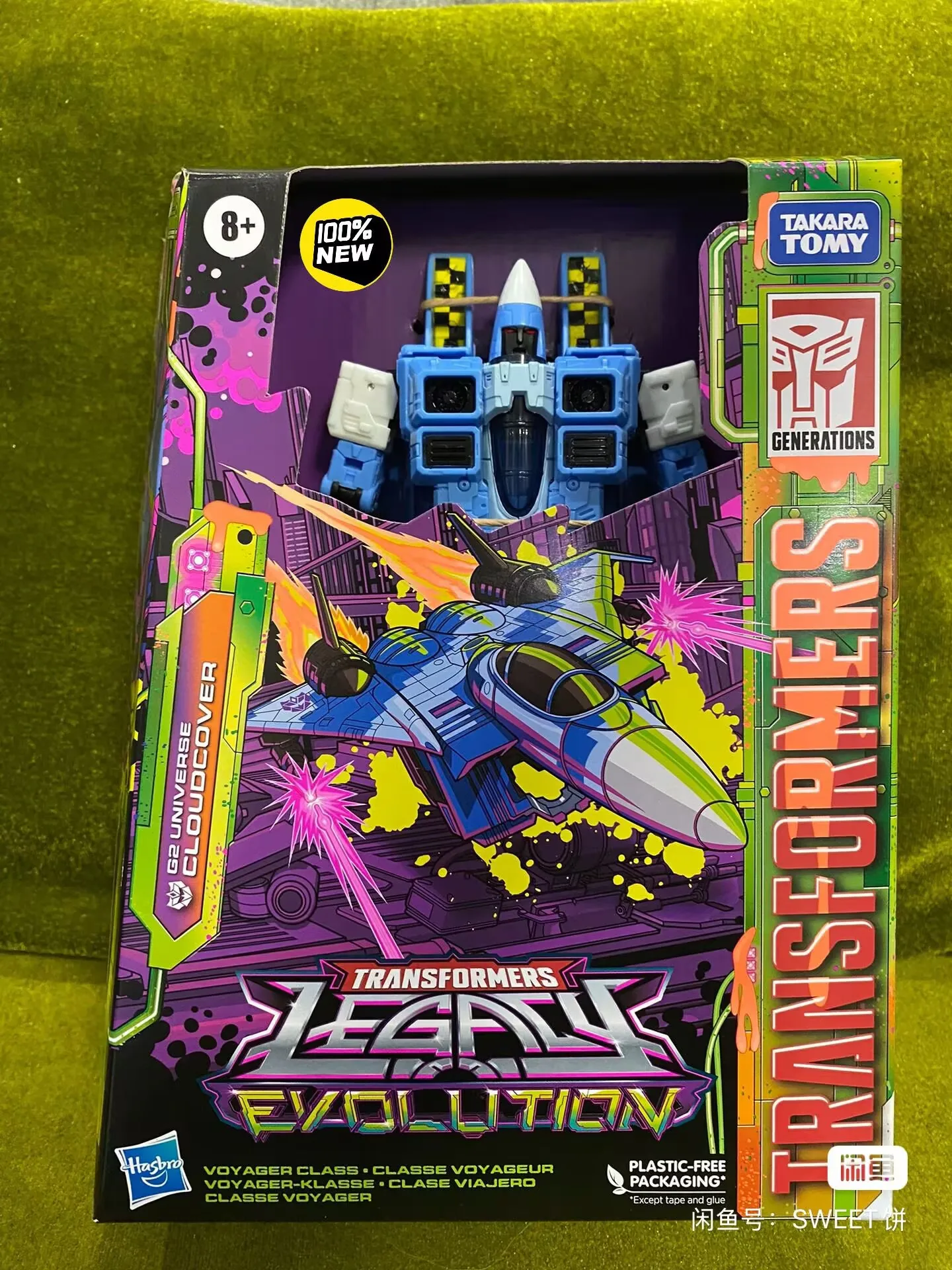 Takara Tomy Hasbro Original Transformers Legacy Evolution Voyager G2 Universe Cloudcover Action Figures Model Robot Hobby Toys
Takara Tomy Hasbro Original Transformers Legacy Evolution Voyager G2 Universe Cloudcover Action Figures Model Robot Hobby Toys