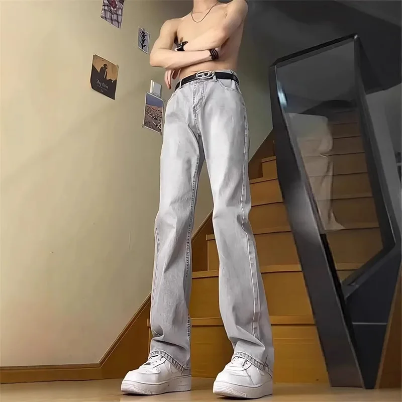 Джинсы мужские весна и осень 2025 новые летние уличные брюки облегающие прямые брюки
Джинсы мужские весна и осень 2025 новые летние уличные брюки облегающие прямые брюки