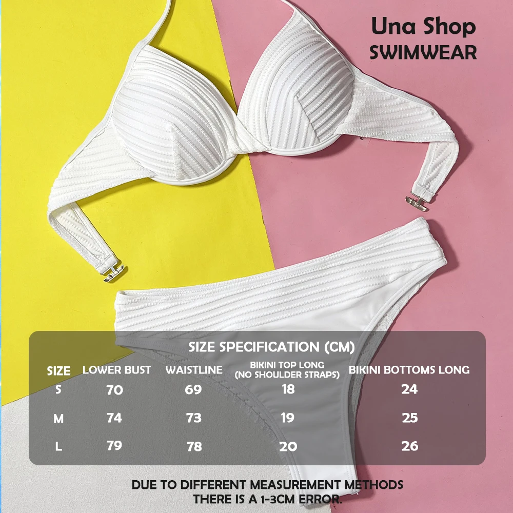 Una-Shop Купальники для женщин 2025 трендовые однотонные комплекты бикини Летний пляж Вечеринка у бассейна Бикини с высокой талией Пляжная одежда
Una-Shop Купальники для женщин 2025 трендовые однотонные комплекты бикини Летний пляж Вечеринка у бассейна Бикини с высокой талией Пляжная одежда